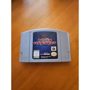 Body Harvest N64 Nintendo 64 Cartridge Only Authentic Tested, Works Great!